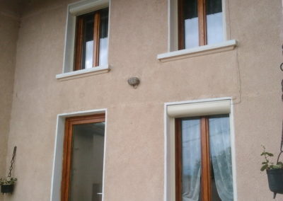 FENETRES ET PORTE EN BOIS
