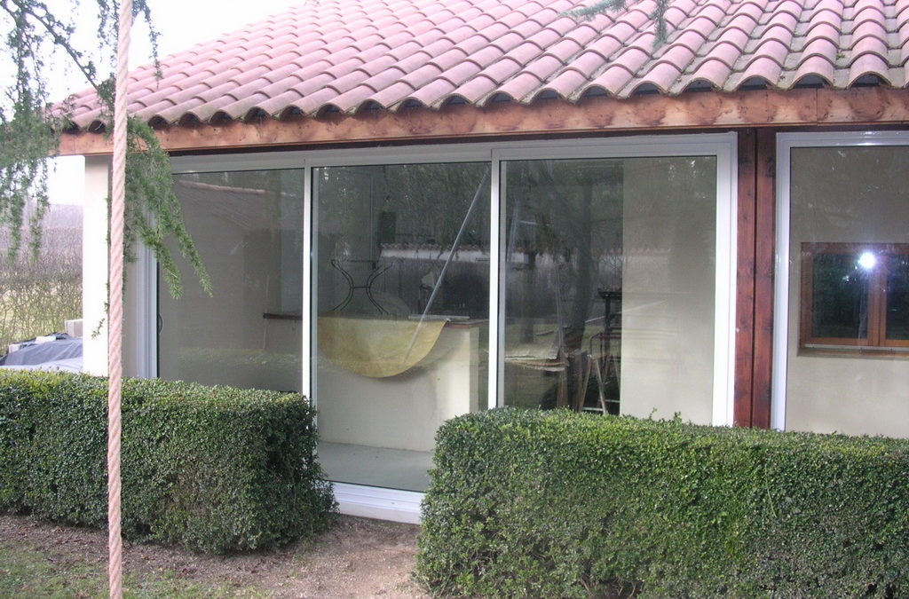 CREATION D&rsquo;UNE VERANDA