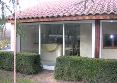 CREATION D&rsquo;UNE VERANDA