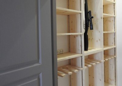 Aménagement intérieur du placard - Menuiserie intérieure - Lapendry