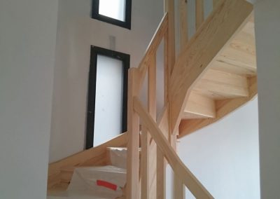 Escalier en bois - Lapendry