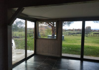 pose veranda par lapendry menuiserie loire