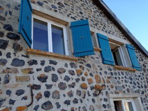 renovation: changement porte entree et fenetres par lapendry menuiserie Loire