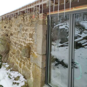 pose baie vitrée alu par lapendry menuiserie