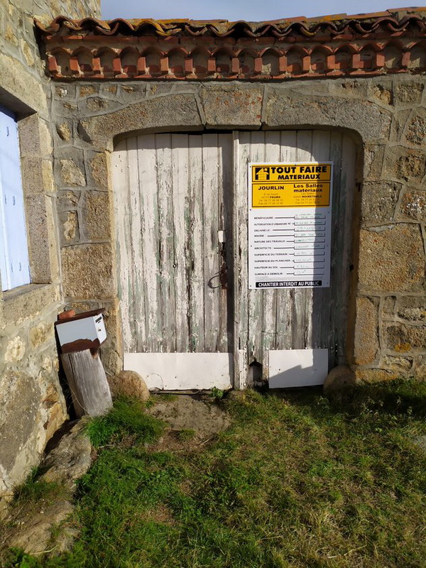 Renovation maison anciennne Lapendry menuiserie, artisan Loire