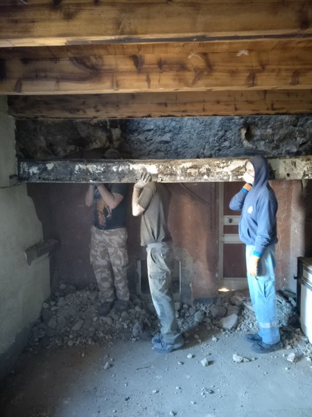 renovation maison ancien Lapendry menuiserie artisan Loire