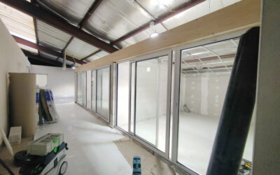 Coulissant et porte d&rsquo;accès pour extension de CTE