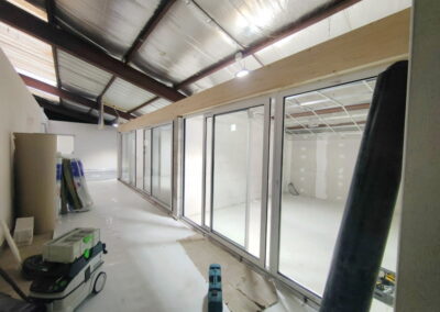 Coulissant et porte d&rsquo;accès pour extension de CTE